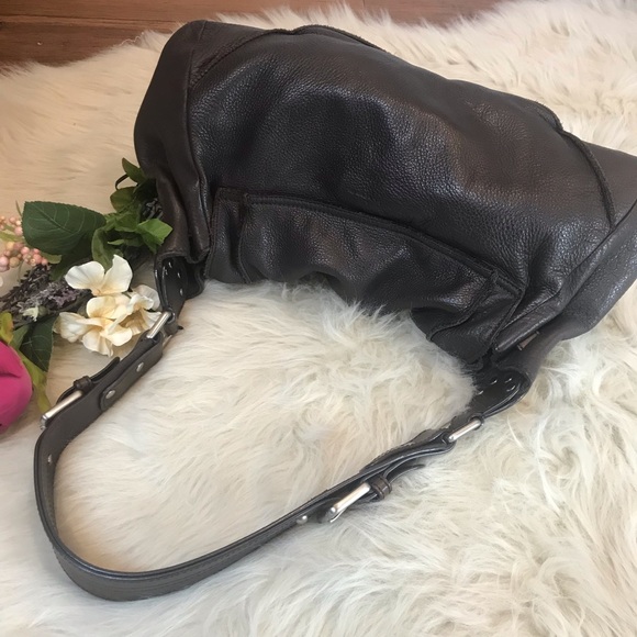 Fabulous Kenneth Cole Boho-style Soft Leather Bag - Picture 7 of 8